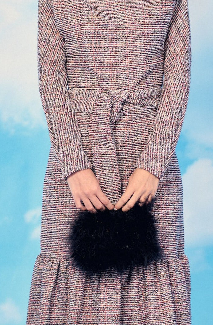 Mariella Tweed Pink Dress
