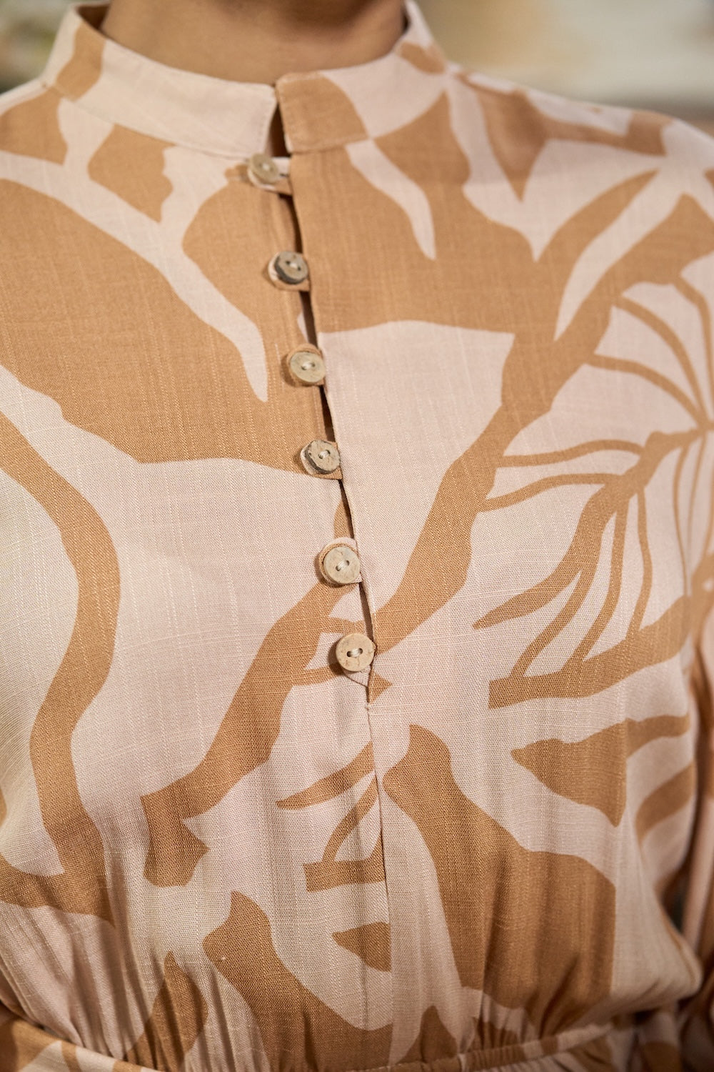 Parles Maxi Dress - Coffee