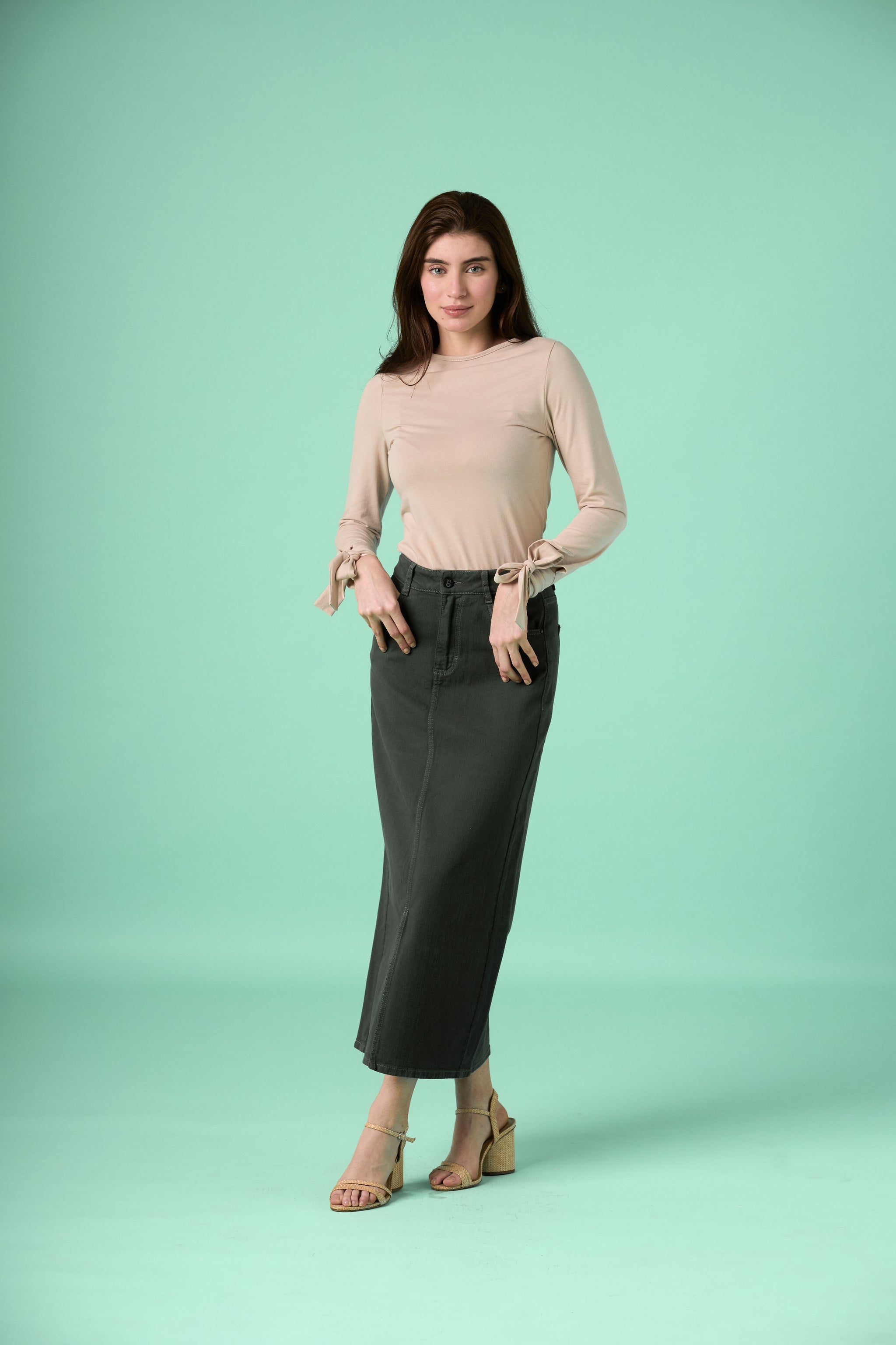 Clara Skirt - Army