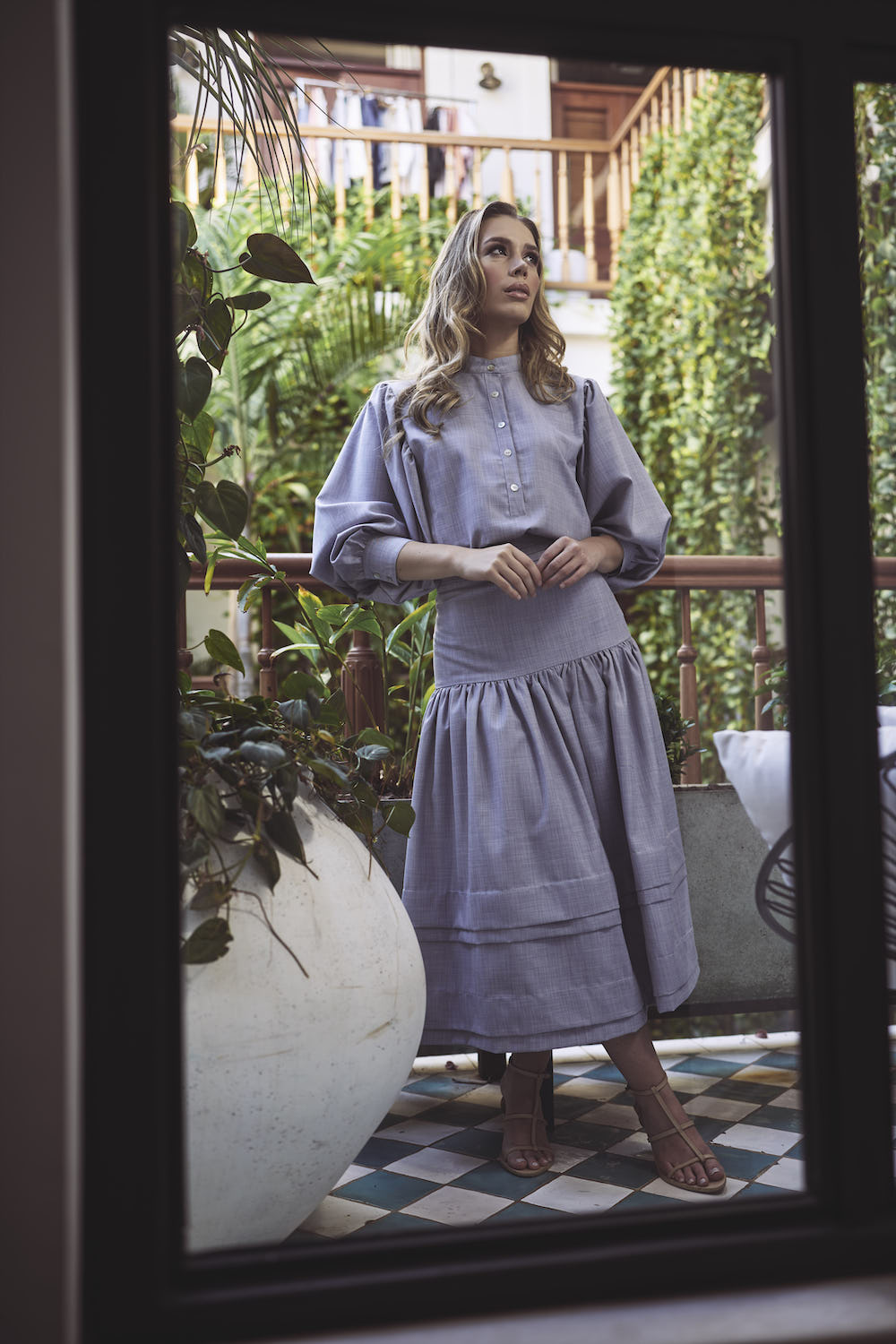 Clara Blue Skirt