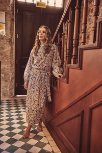 Moreni Wrap Around Floral Skirt
