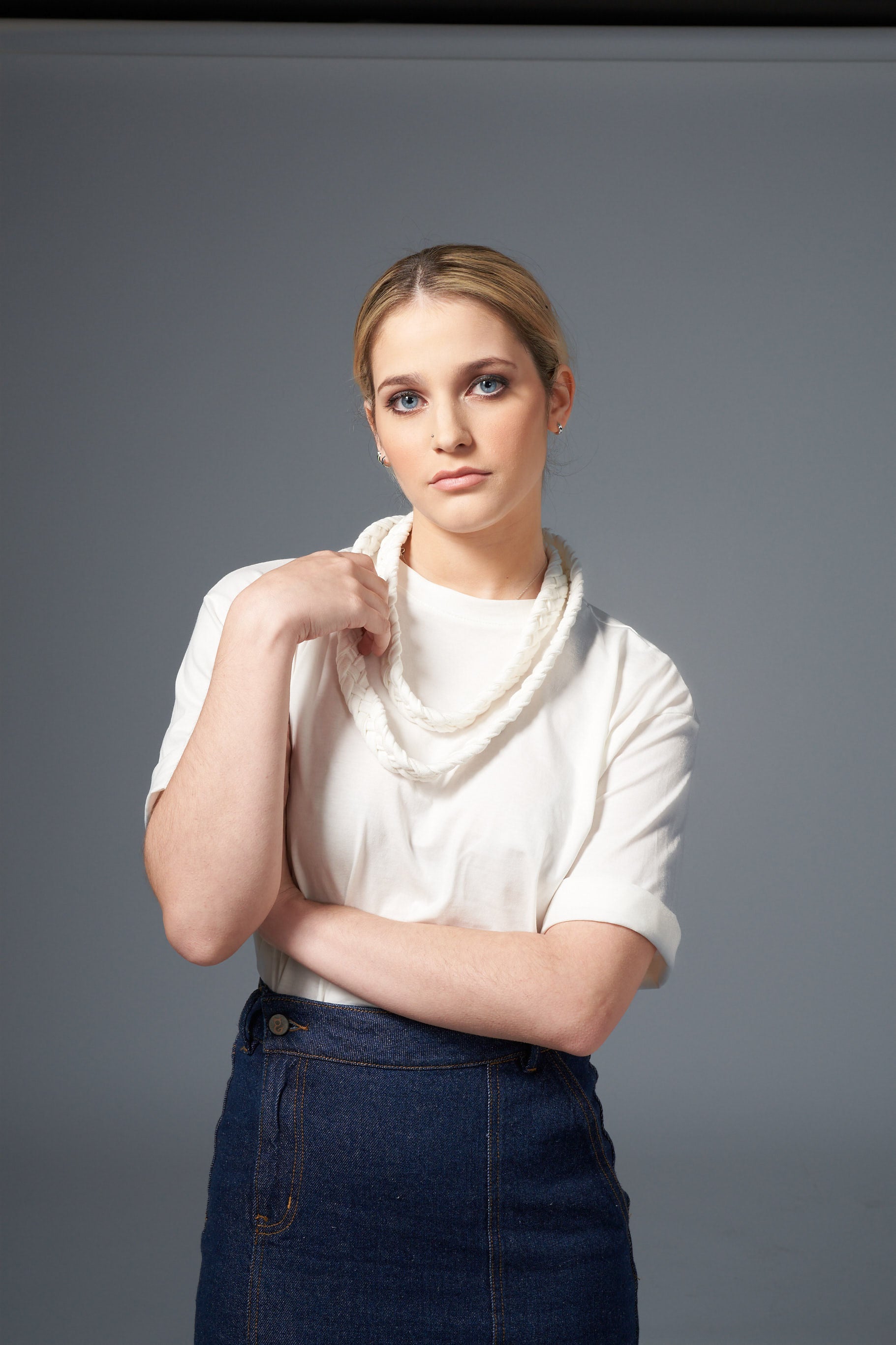 Sahara Tshirt Braided Rope - Off White