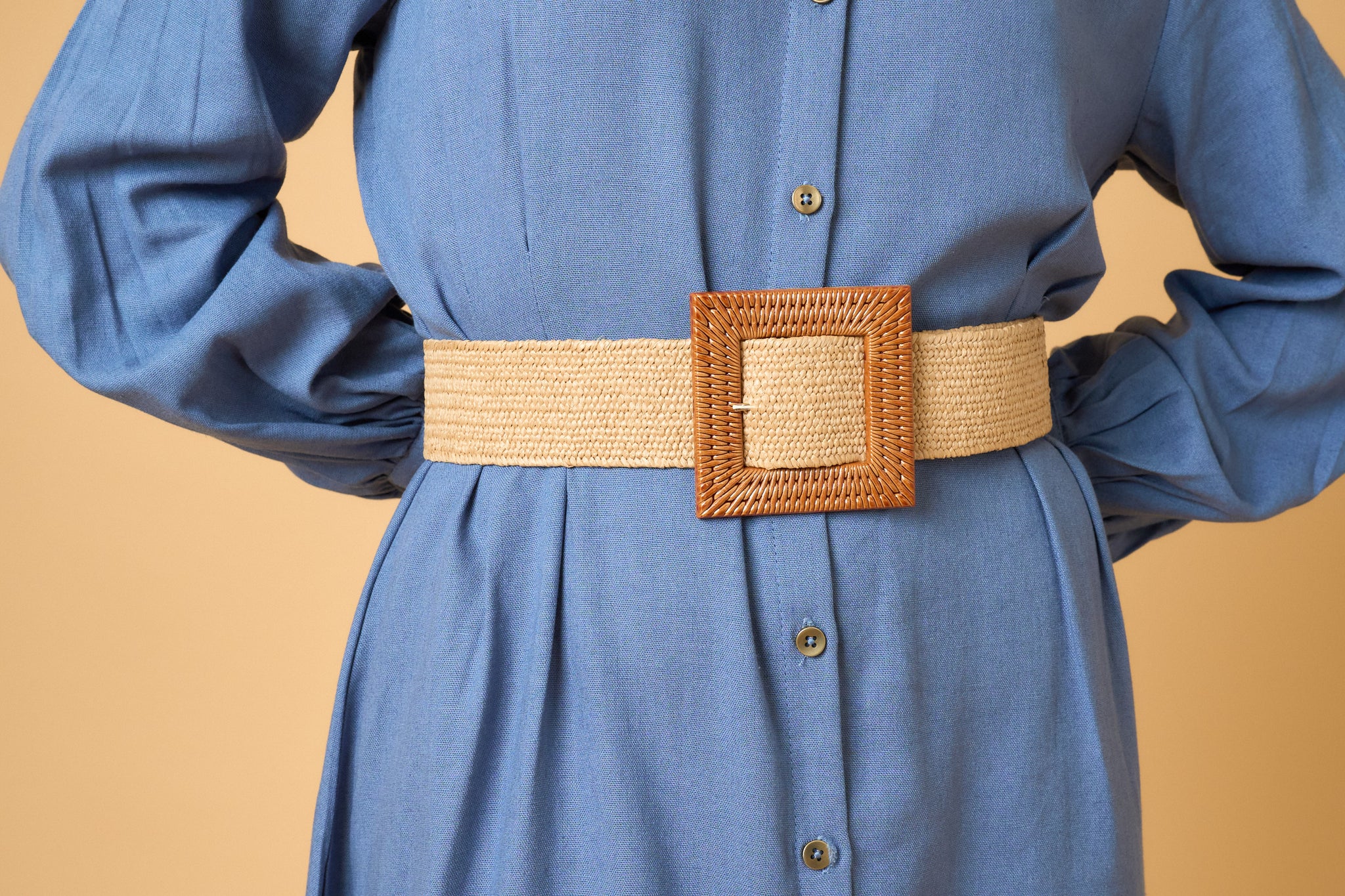 Amara Pocket Dress - Cobalt Blue