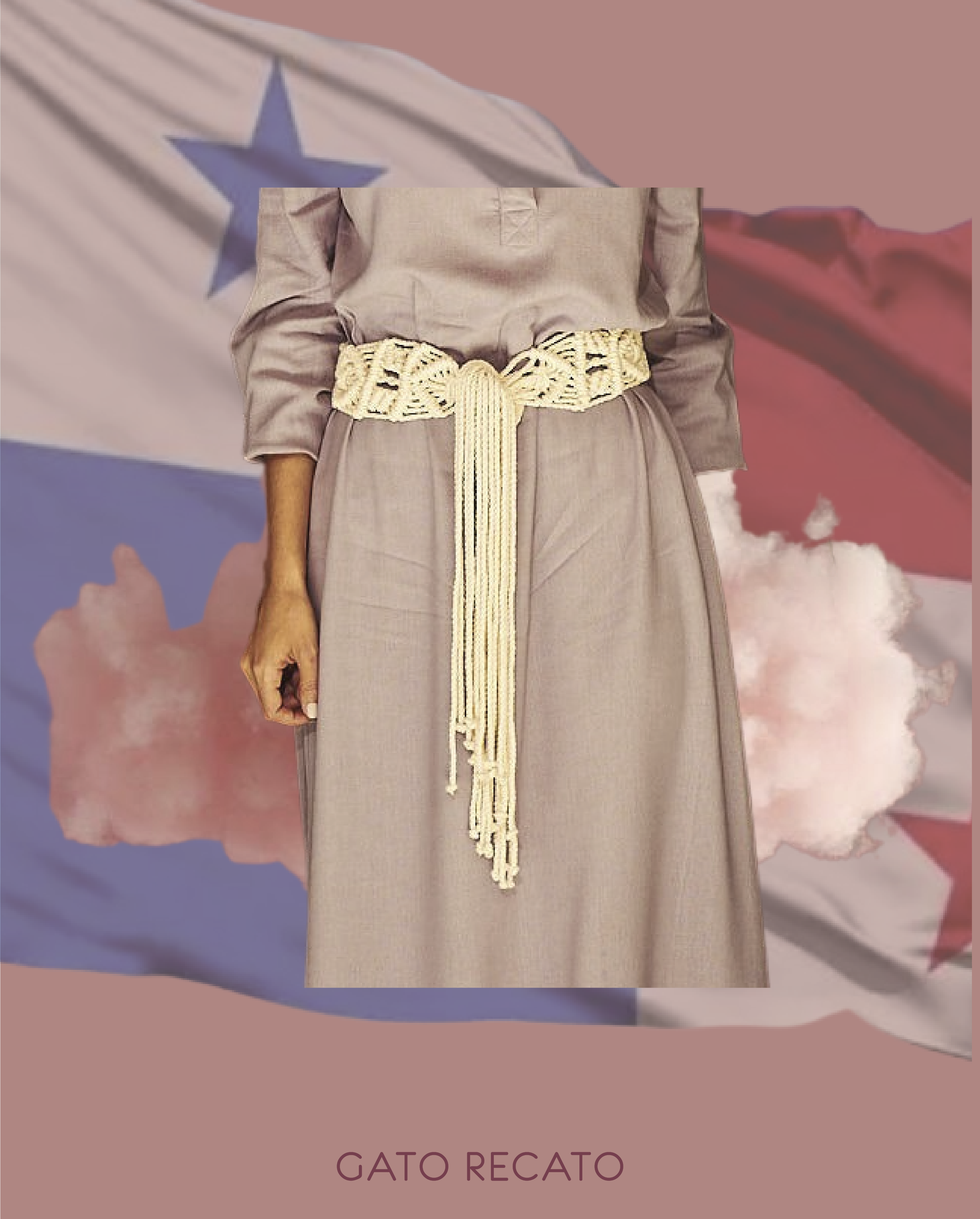 Clarita Macrame Belt