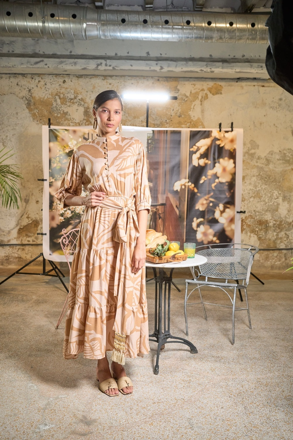 Parles Maxi Dress - Coffee Gatorecato Parles Maxi Dress - Coffee Gatorecato