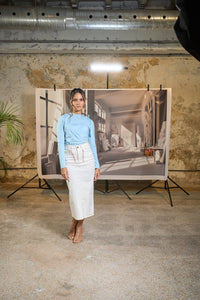 Carley Tshirt - Light Blue