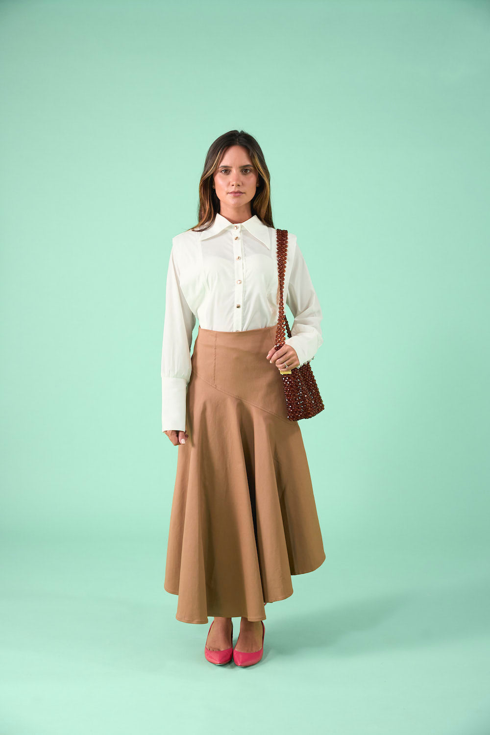 Reness Skirt - Camel