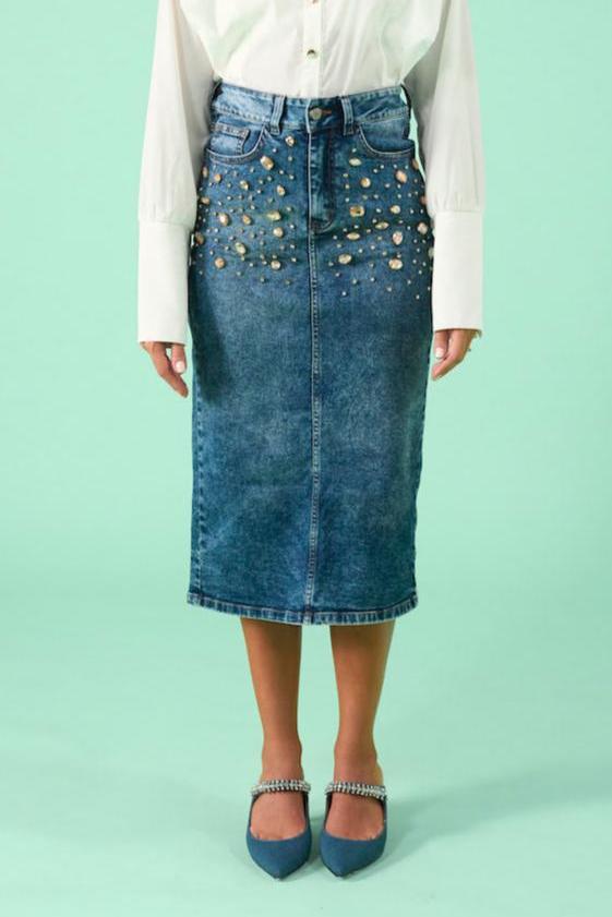 Blinn Skirt - Denim