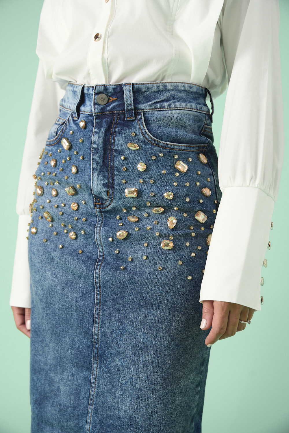 Blinn Skirt - Denim