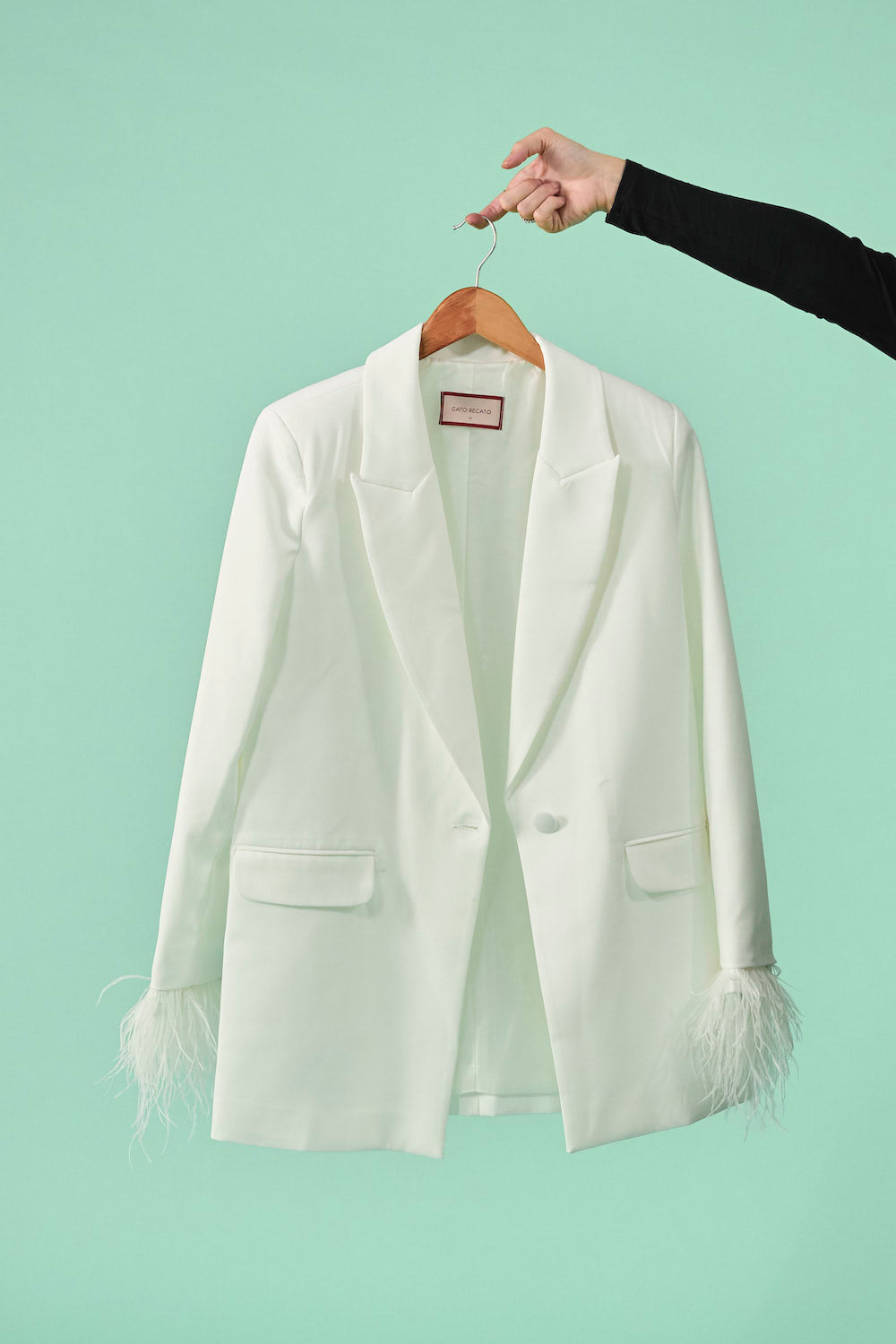 Blennie Blazer - White