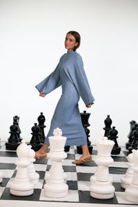 Claire Night Out Dress - BLUE