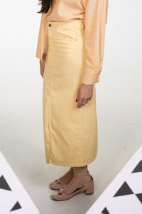 Eras Butter Yellow Skirt