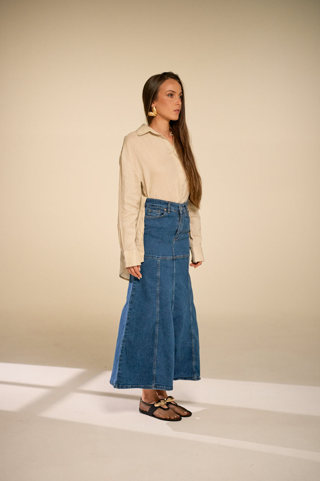 Mabel - Denim Skirt