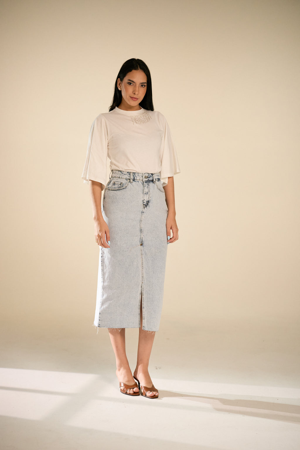 Gimena Denim Skirt