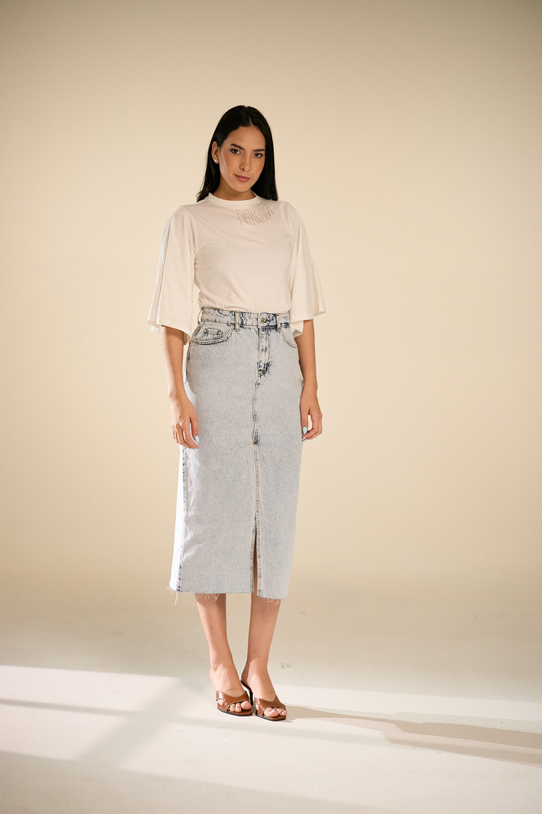 Gimena Denim Skirt