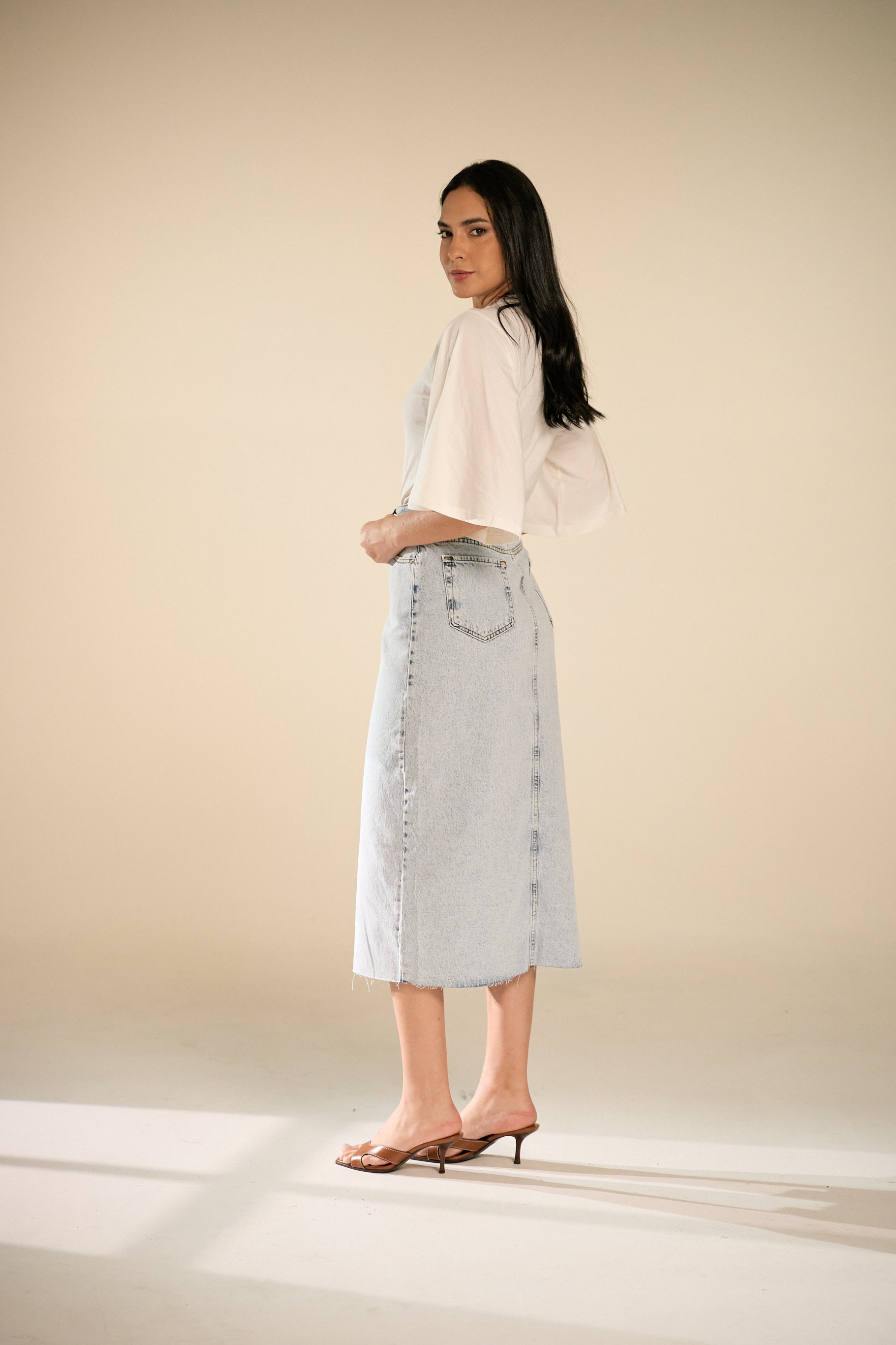 Gimena Denim Skirt