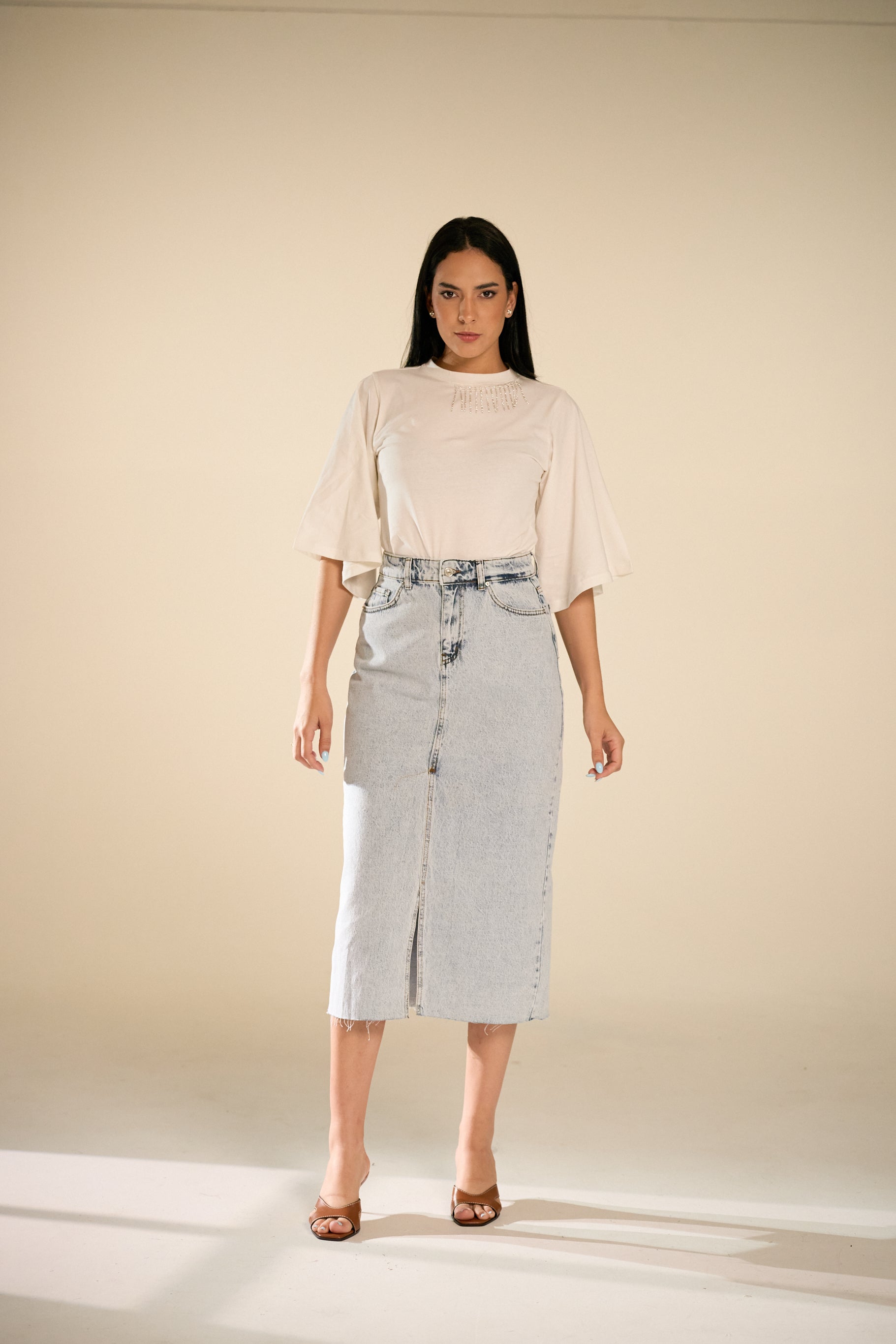 Gimena Denim Skirt