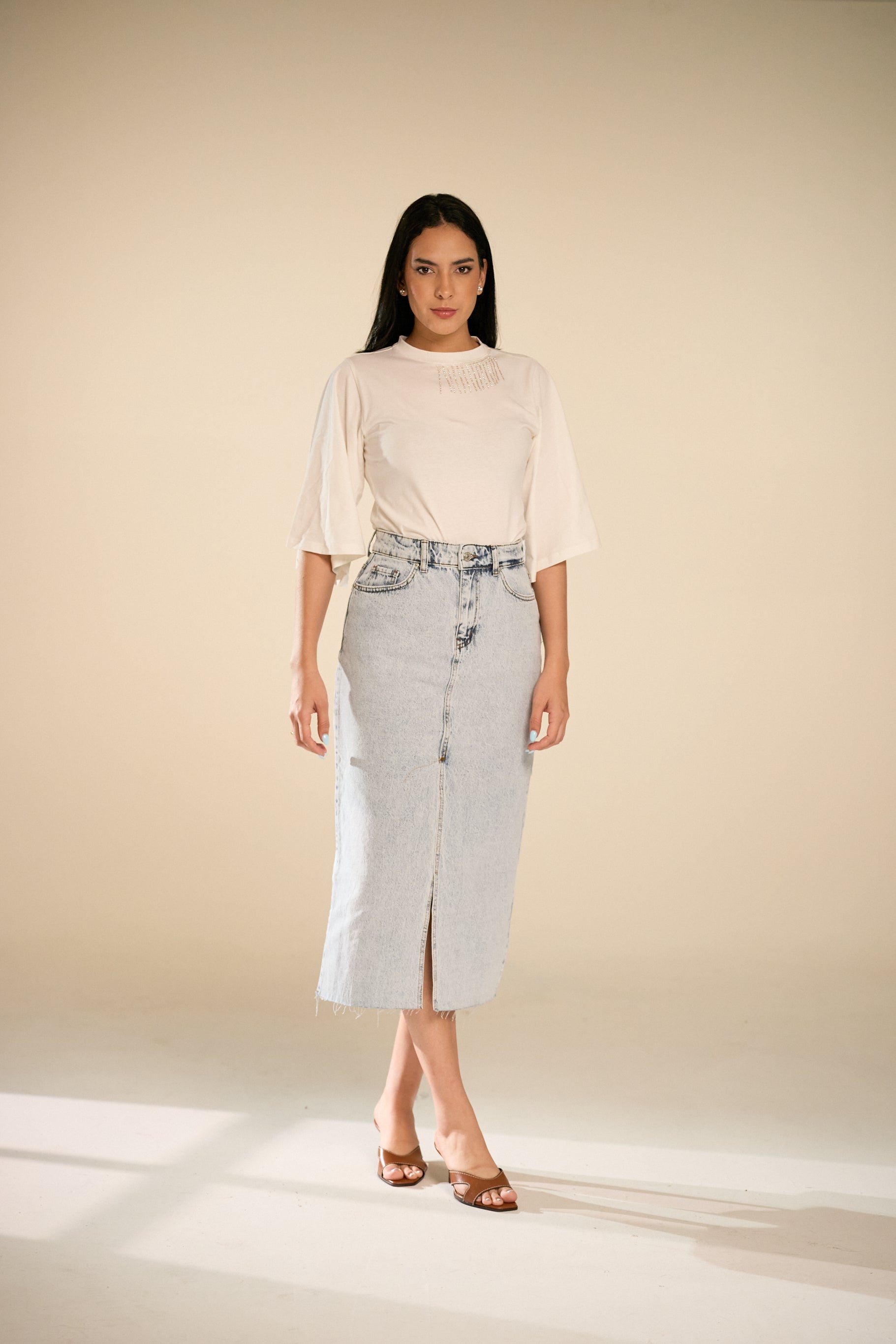 Gimena Denim Skirt
