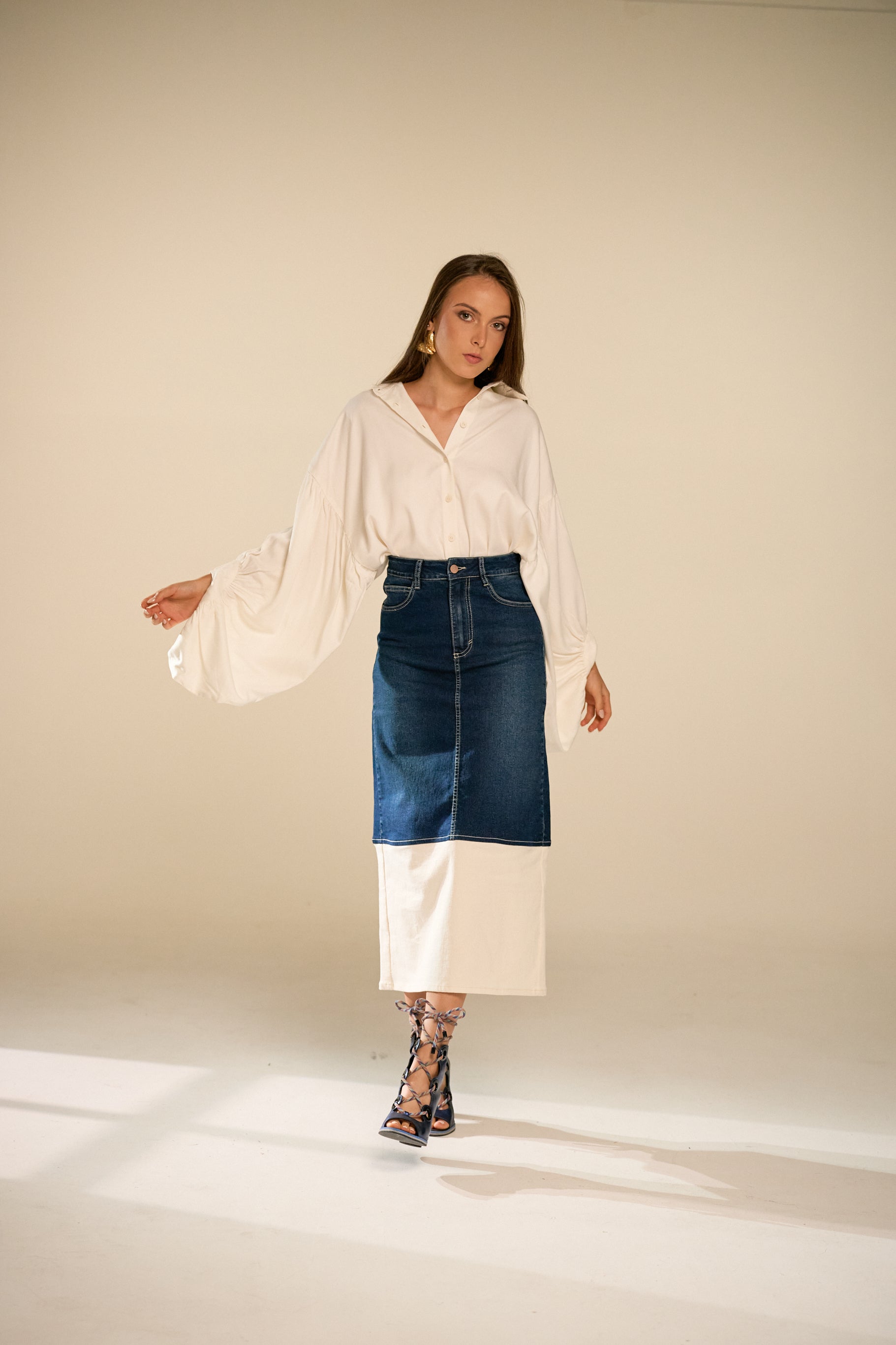 Karina Denim Skirt