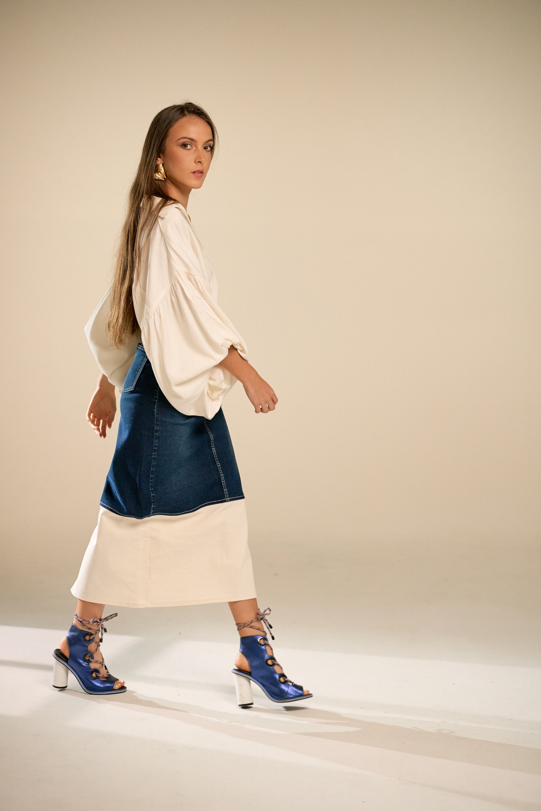 Karina Denim Skirt