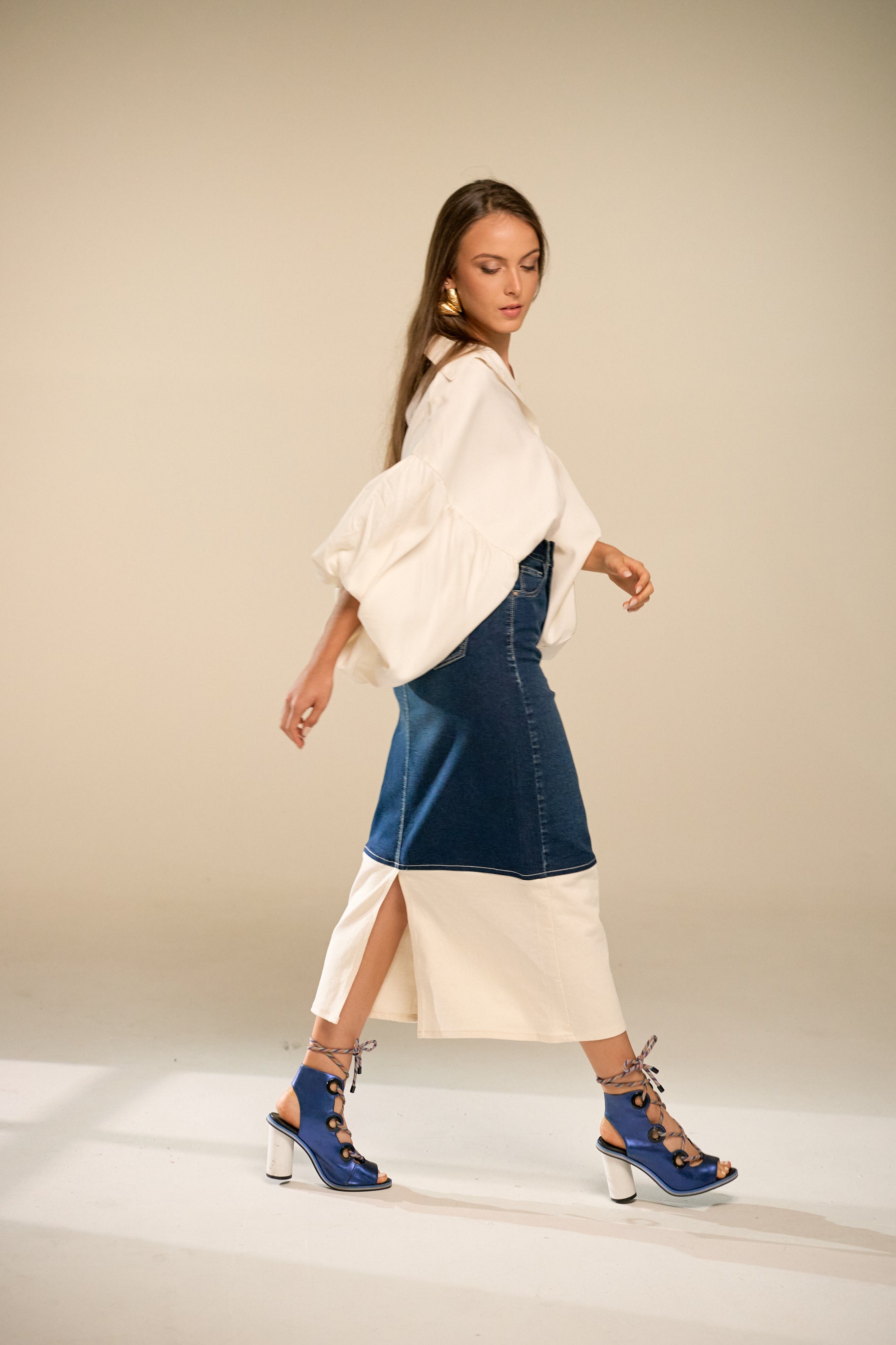 Karina Denim Skirt