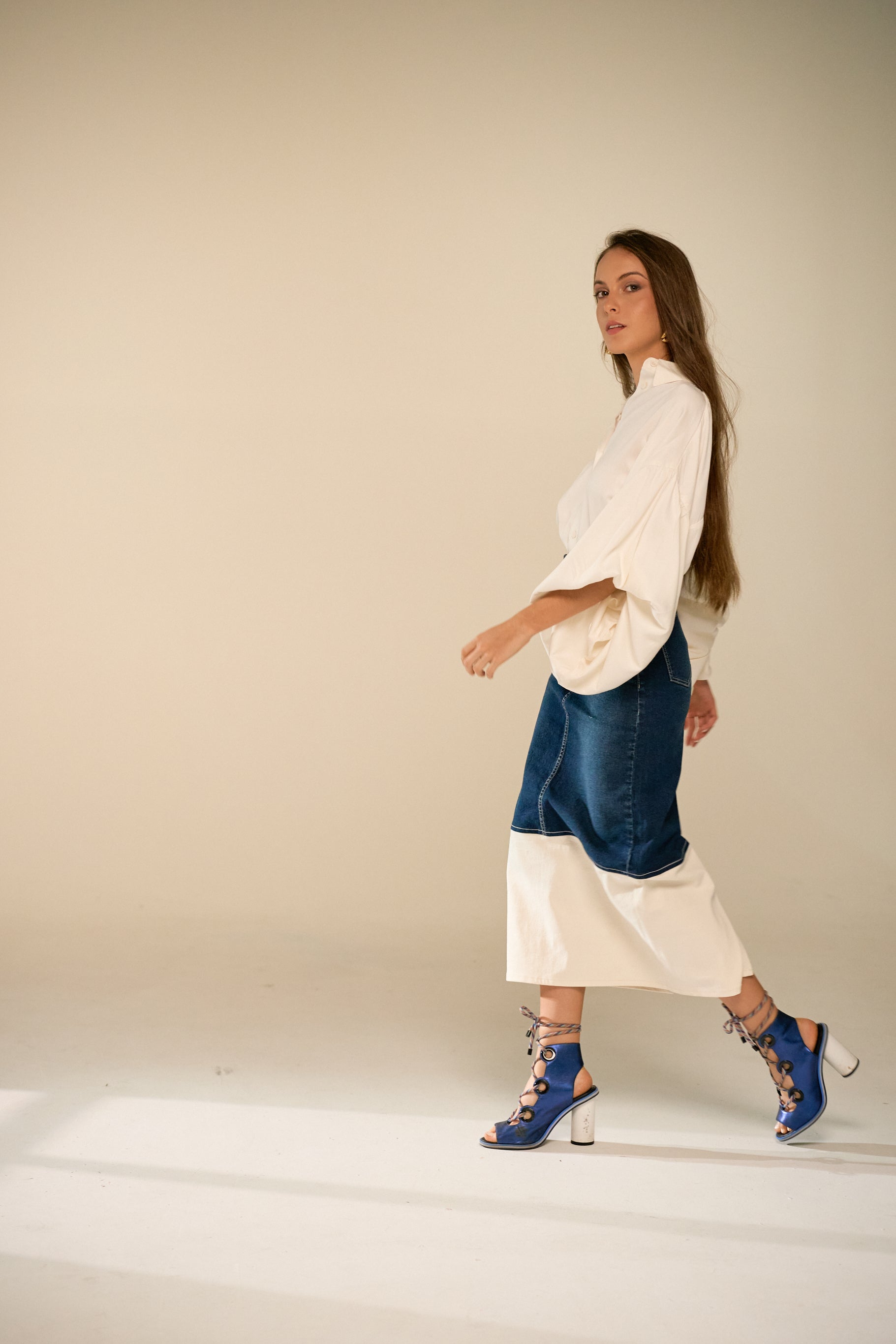Karina Denim Skirt