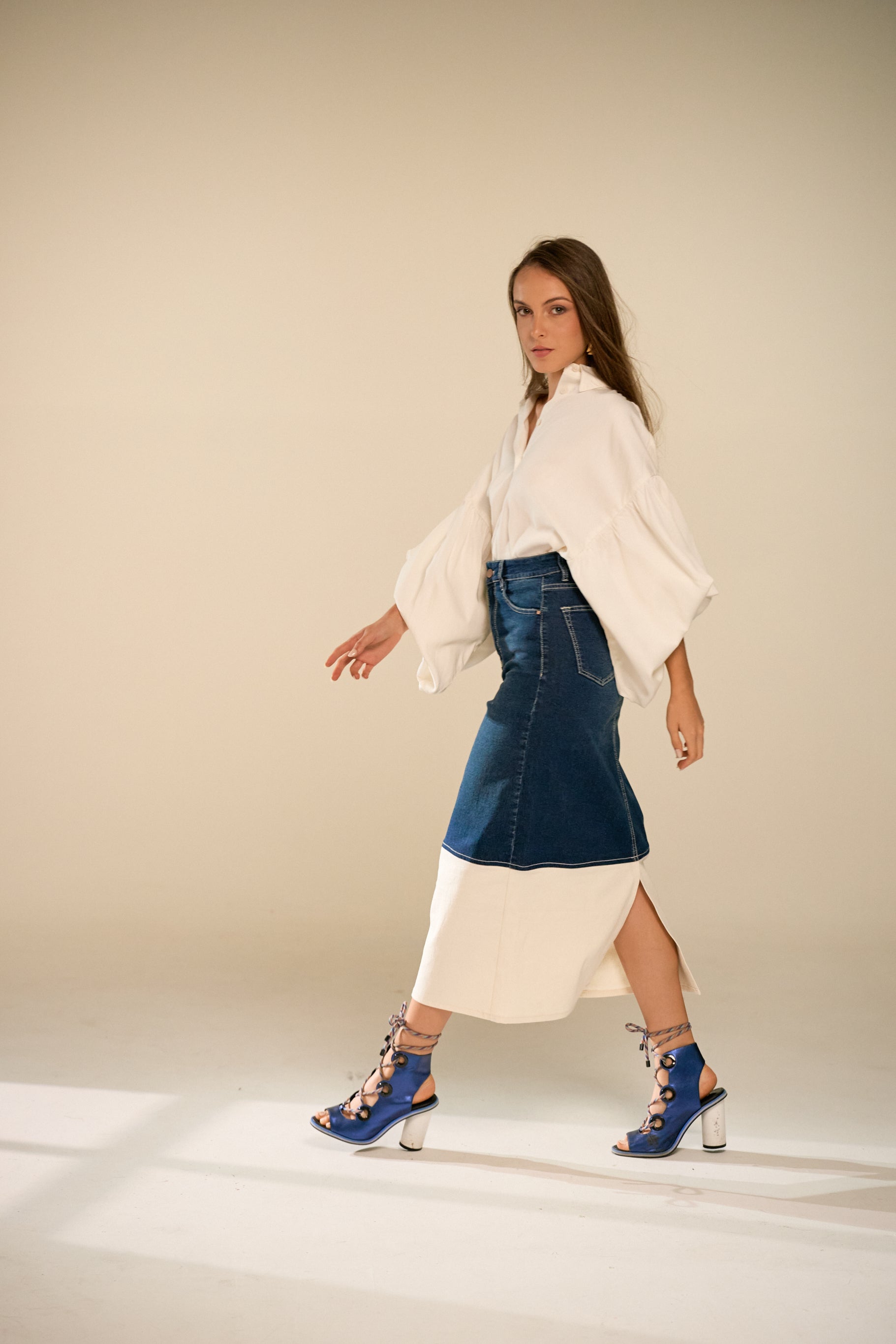 Karina Denim Skirt