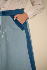 Canaria Denim Skirt - Blue