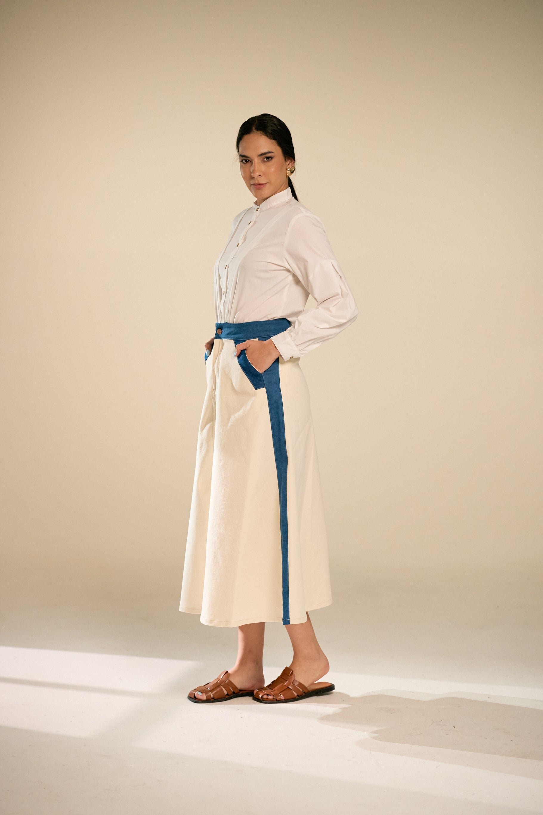 Canaria Denim Skirt