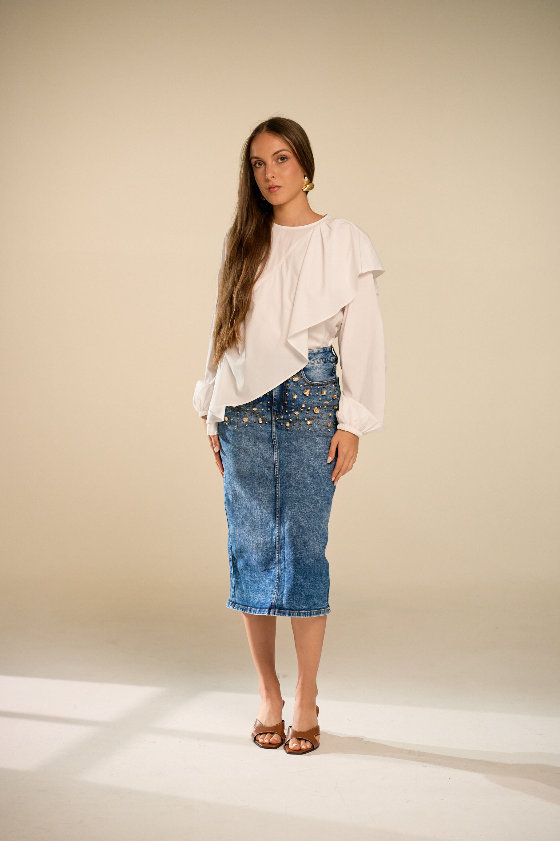 Blinn Skirt - Denim
