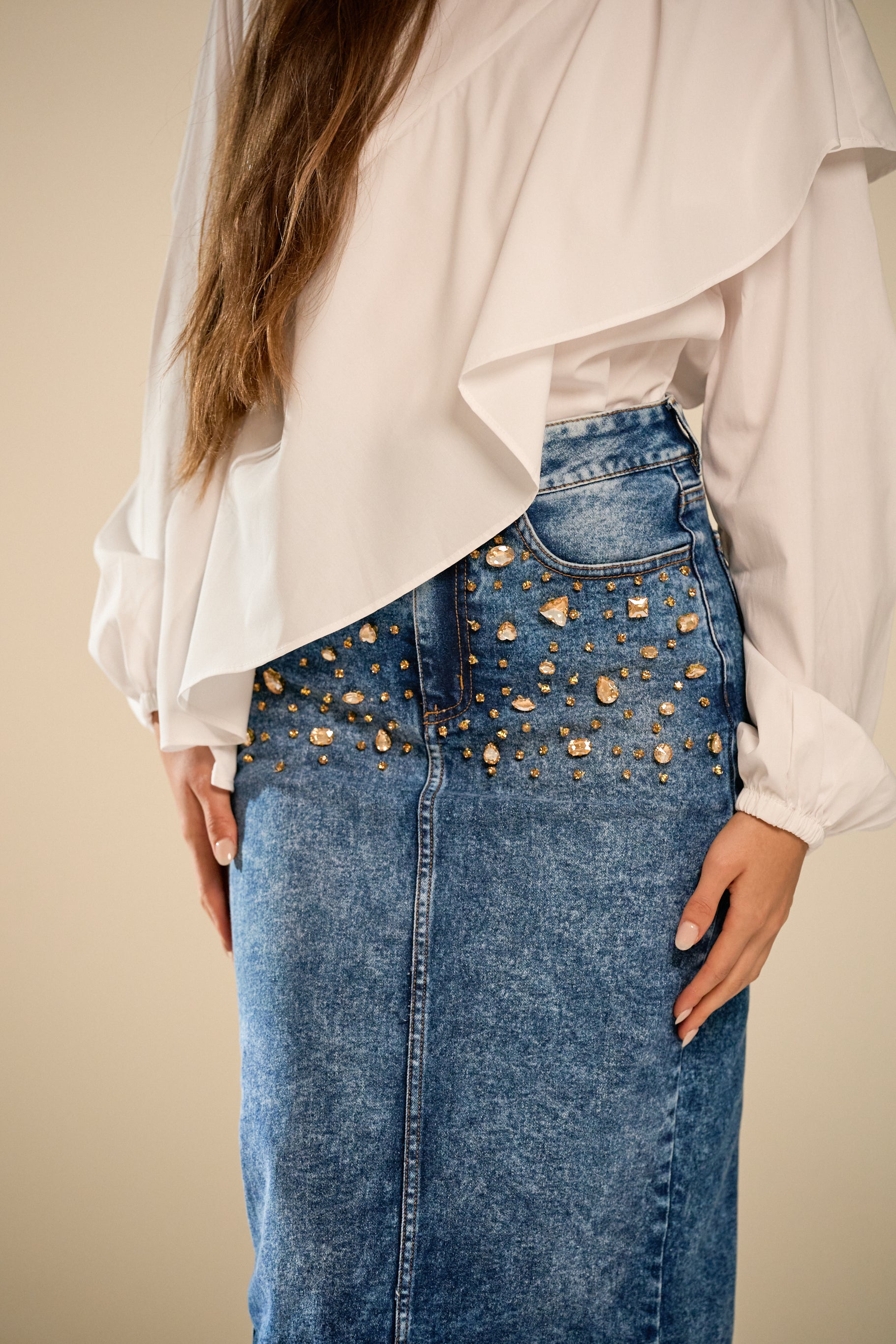 Blinn Skirt - Denim