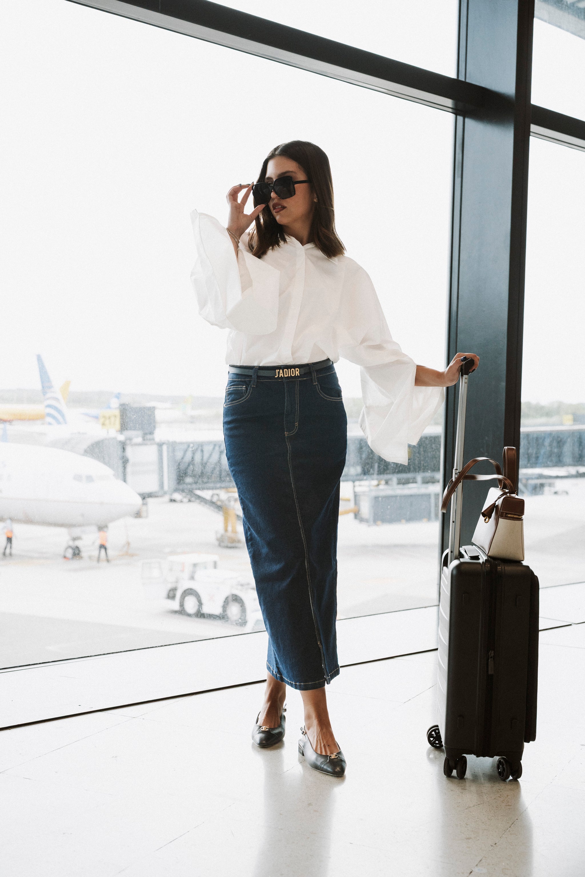 Eras Blue Denim Skirt