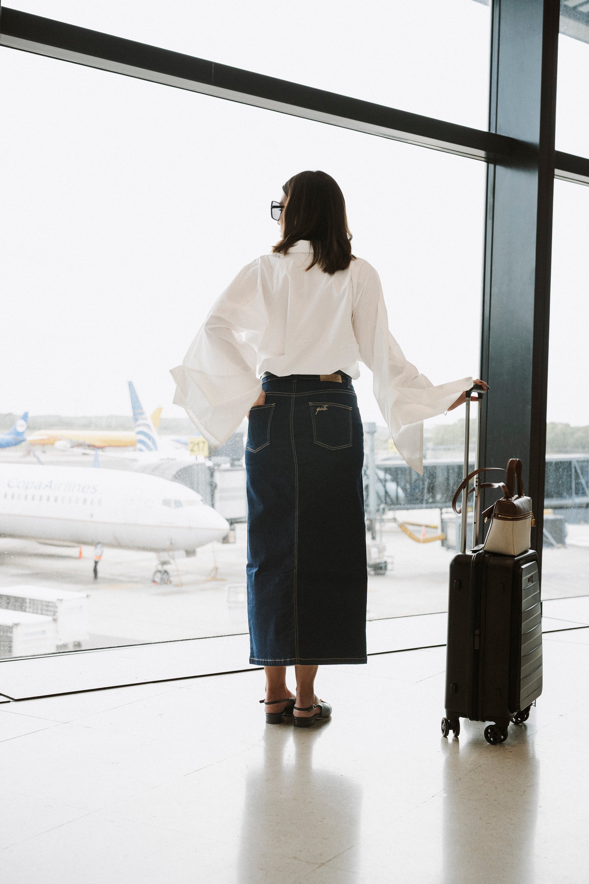 Eras Blue Denim Skirt