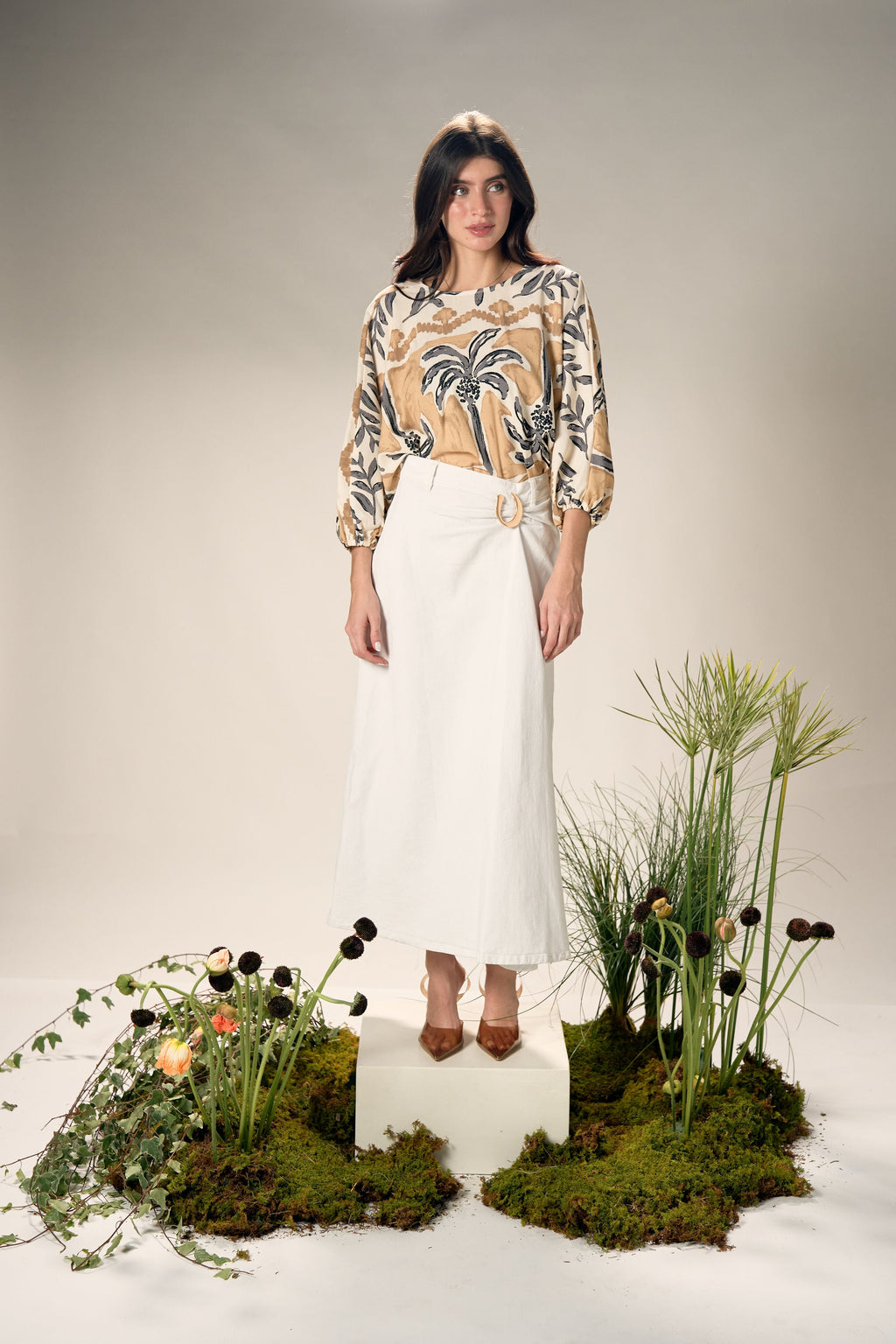 Taormina Shirt - Printed
