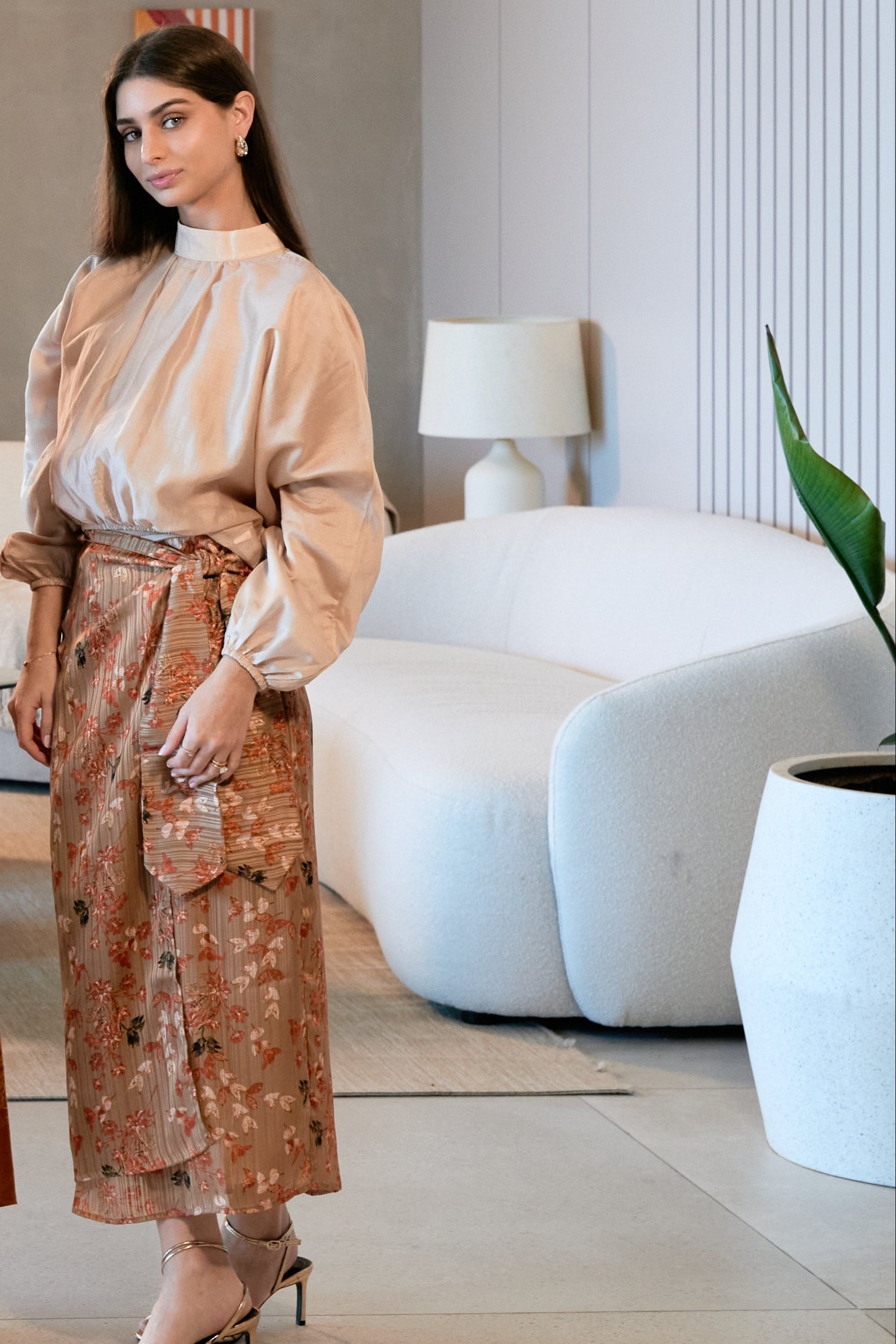 Skye Wrap Skirt - Coffee