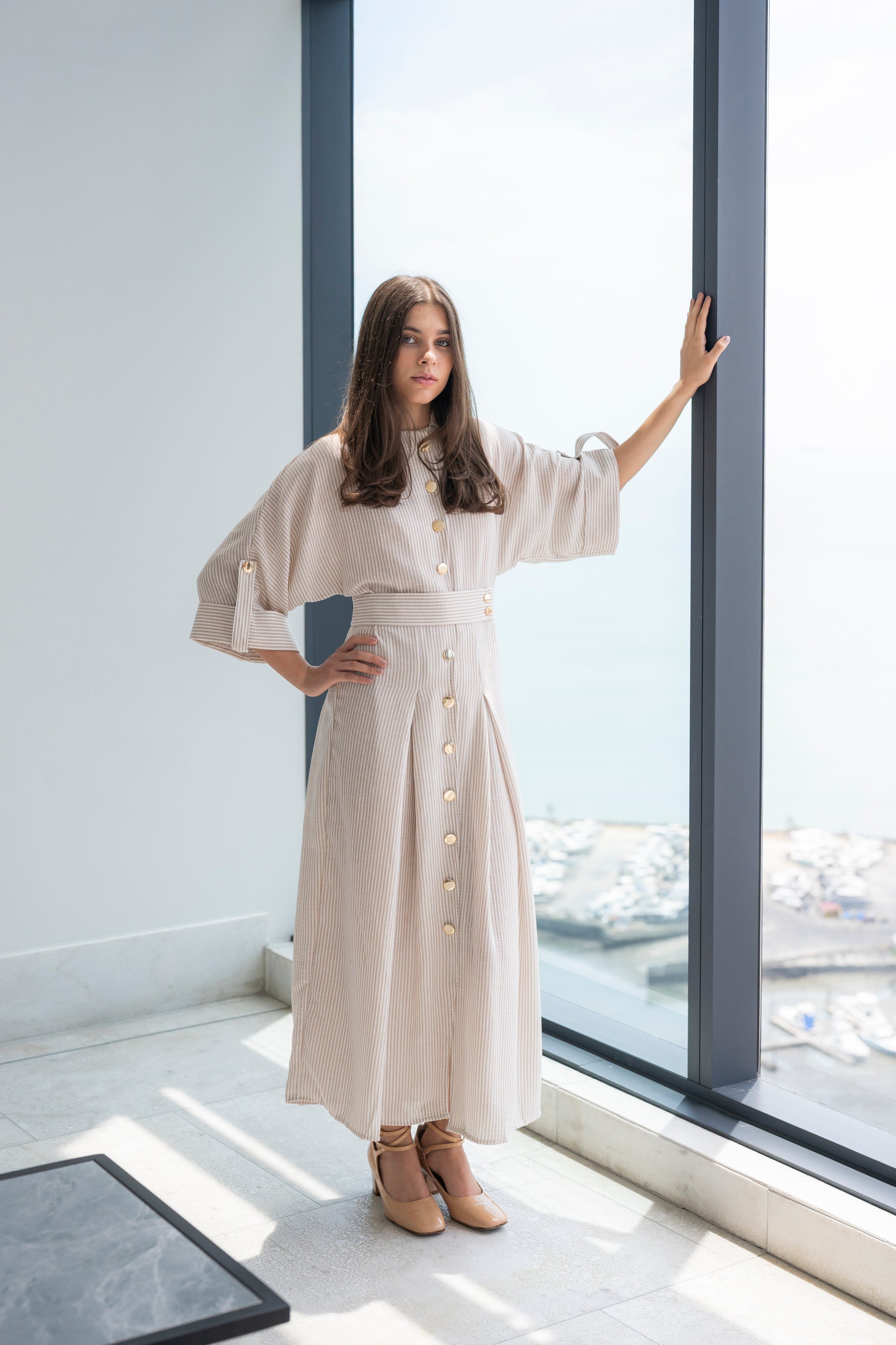 Virginia Dress - Cream