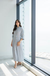 Virginia Dress - Blue
