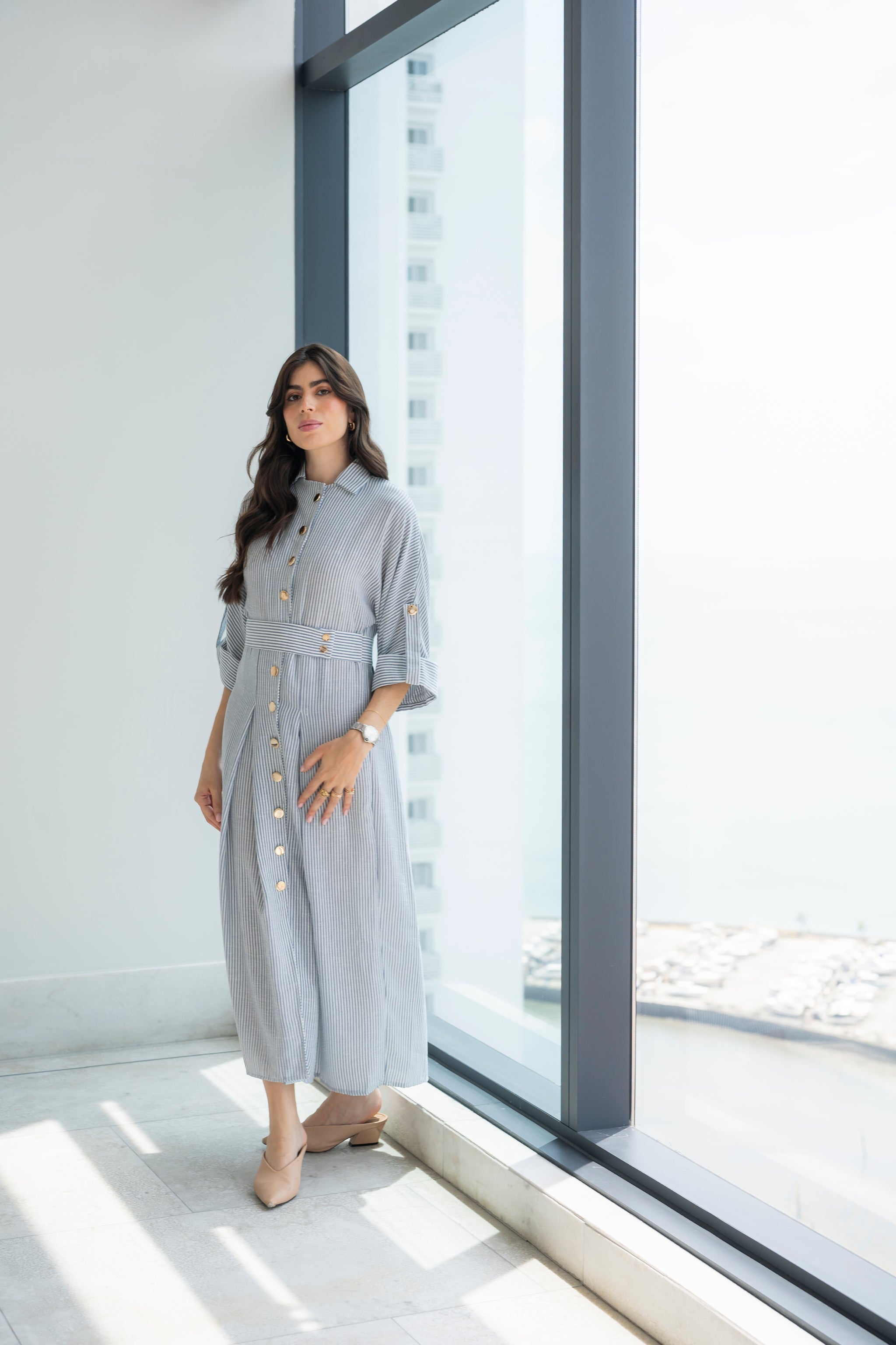 Virginia Dress - Blue