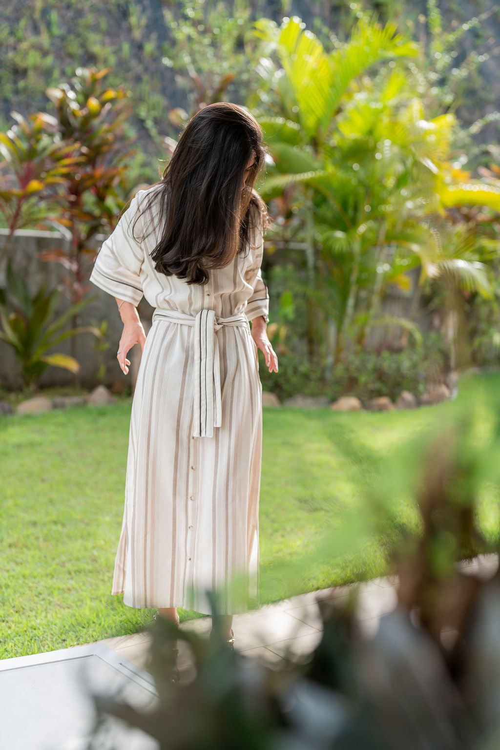 Daydream Belted Dress - Sand