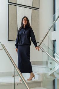 Marina Skirt - Navy