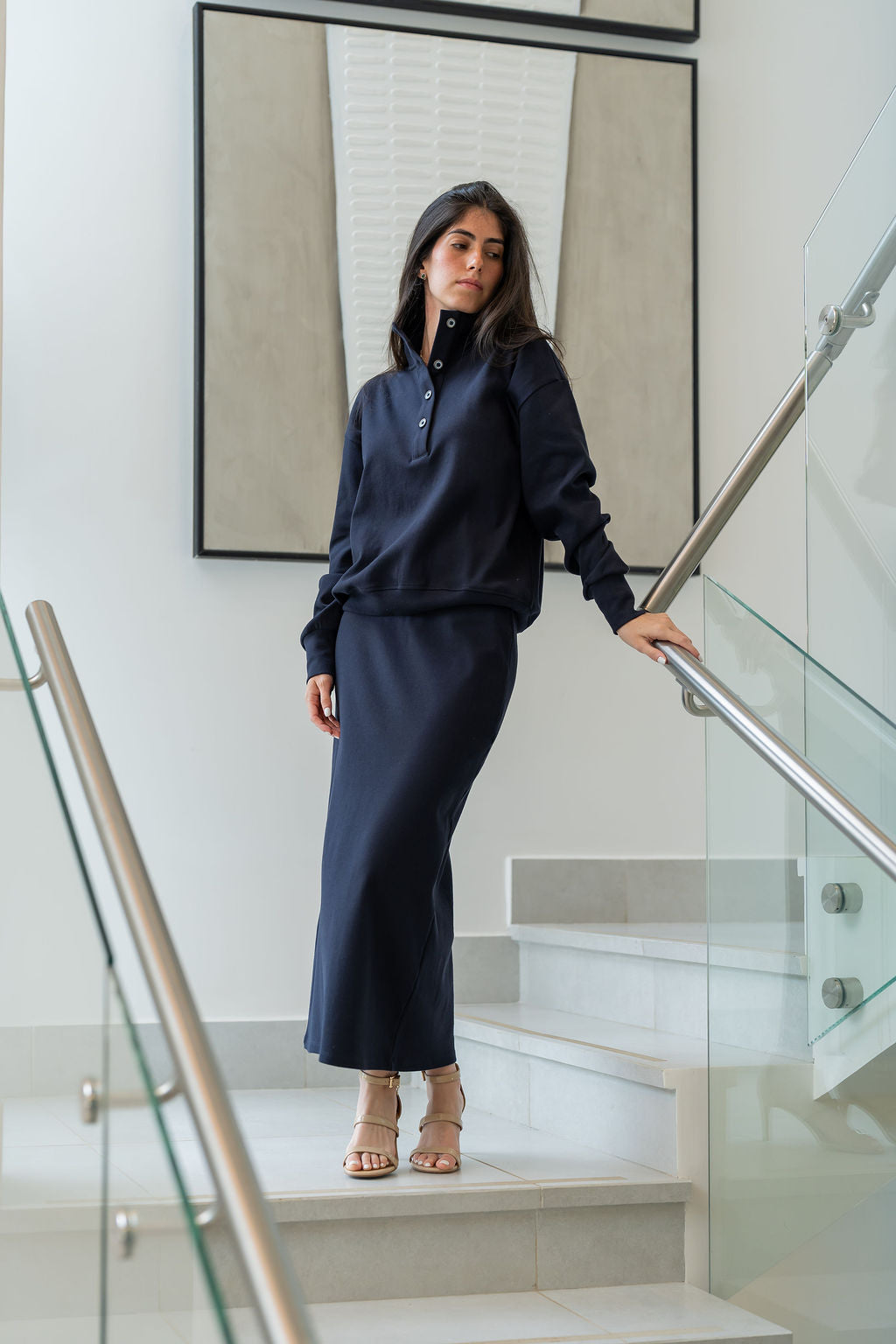 Marina Sweater - Navy