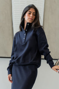 Marina Sweater - Navy