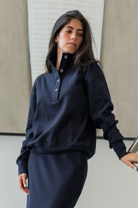 Marina Sweater - Navy