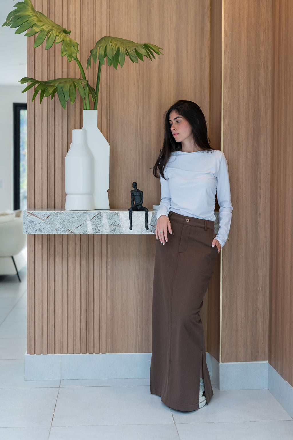 Carmen Skirt - Brown