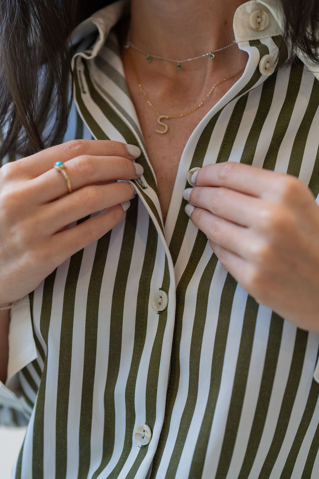 Capri Shirt - Olive