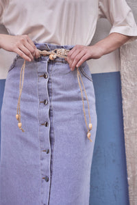 Seri Light Denim Skirt