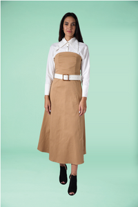 Mafiori Dress- Camel